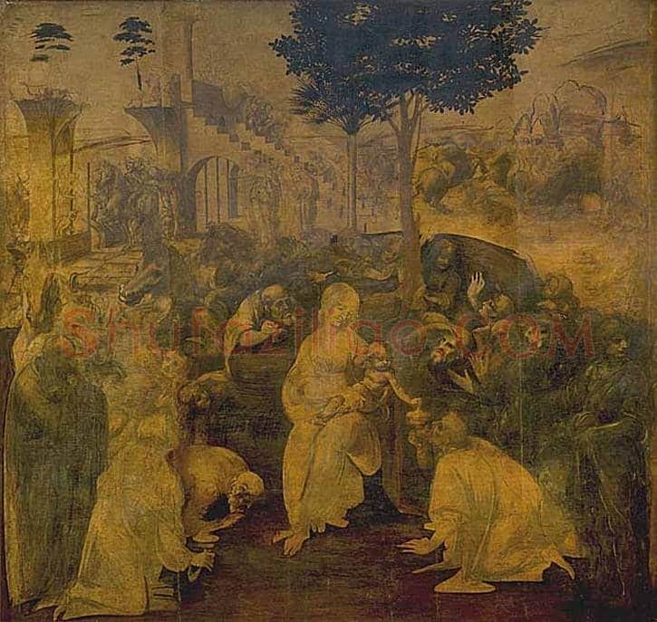 文艺复兴美术巨匠达芬奇作品欣赏 | 书画讲解