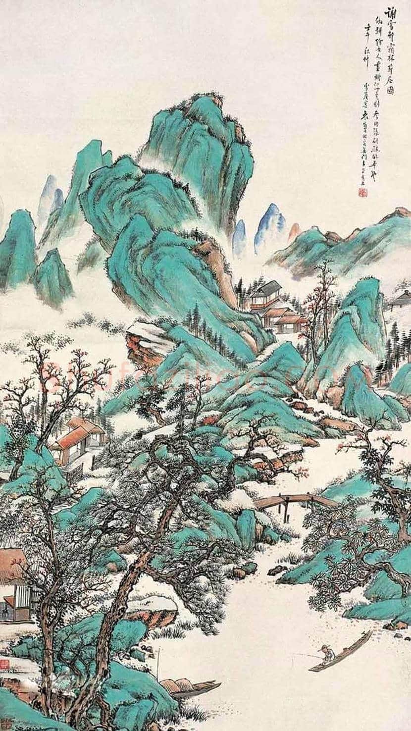 袁培基山水画欣赏 | 书画学堂