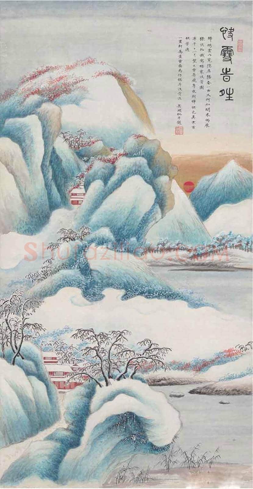 吴湖帆字画价格，最贵的字画都有哪些？ | 书画资料