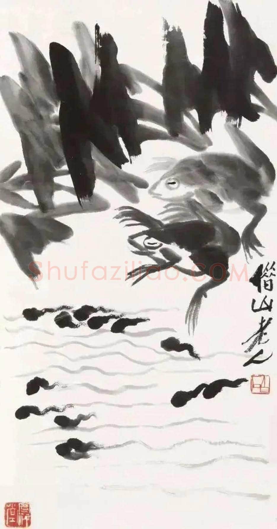 齐白石笔下的慈姑图赏 | 书画科普