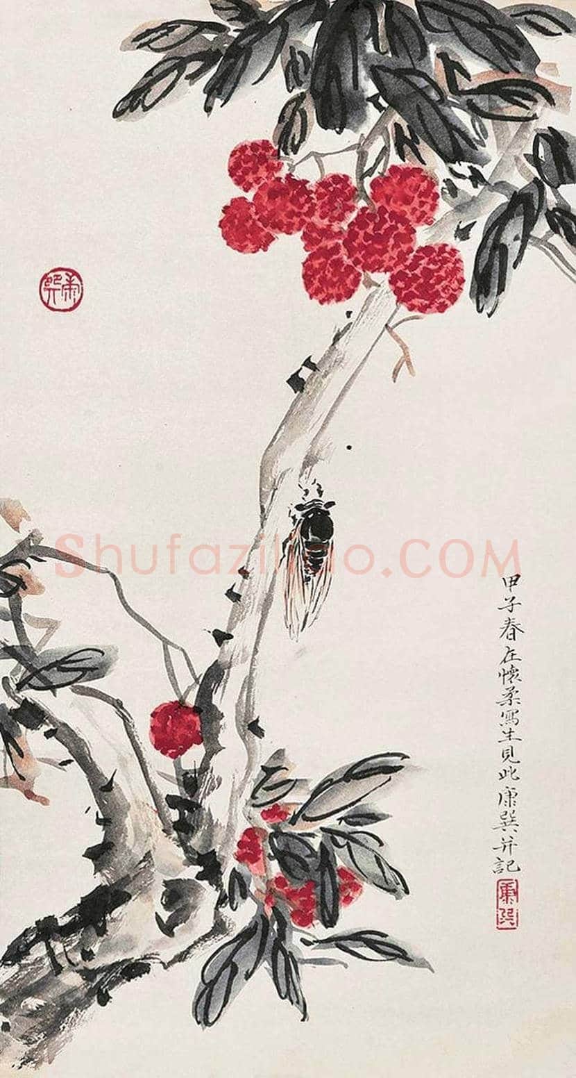 康师尧丨长安画派中唯一以花鸟画见长的画家 | 书画文摘