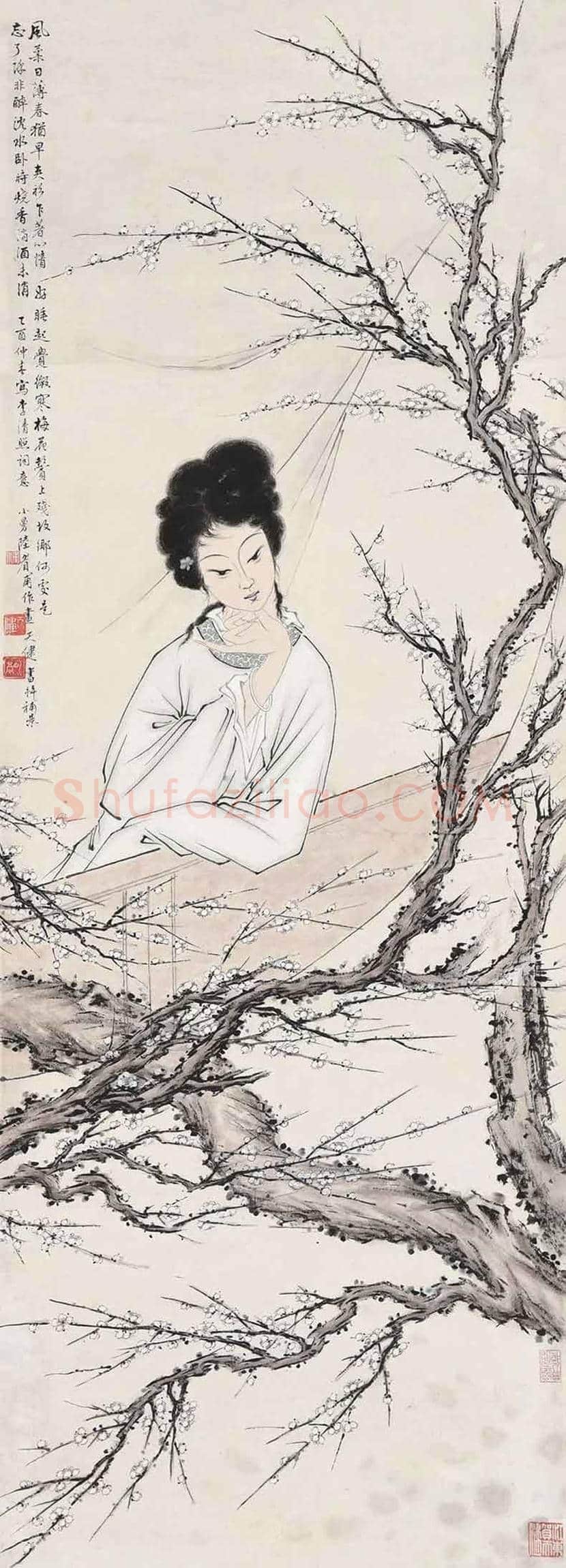 陆小曼作品欣赏 | 书画文摘