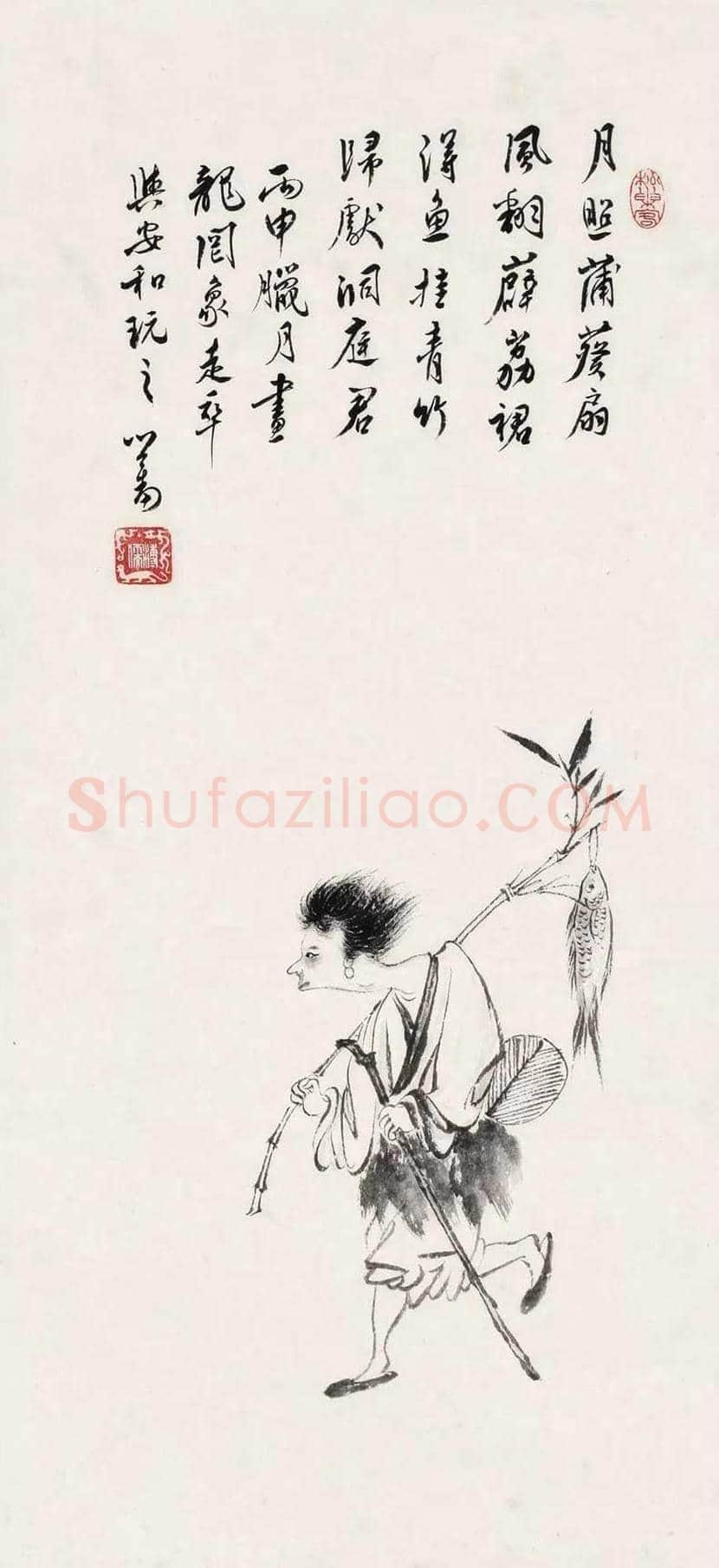 溥儒笔下的妖魔鬼怪欣赏 | 书画讲解