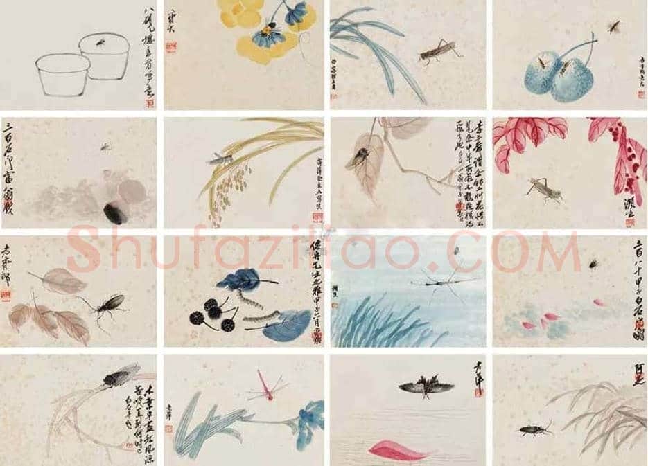 齐白石拍卖最贵的花鸟画都有哪些？ | 书画百科