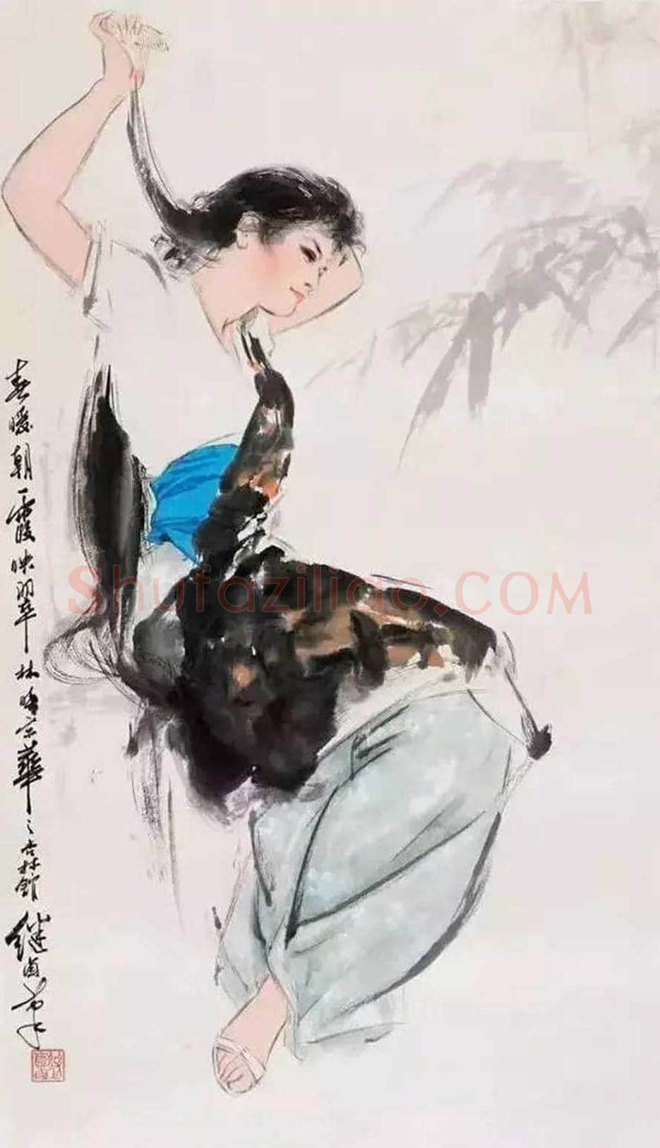 刘继卣人物画欣赏 | 书画学堂