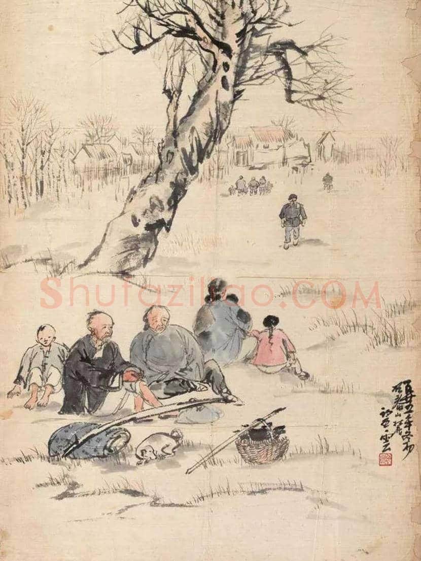 赵望云国画作品欣赏 | 书画常识