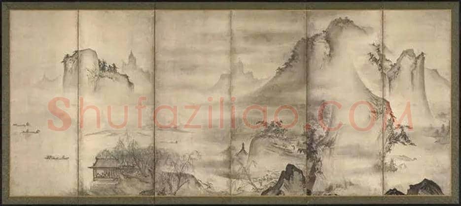 天章周文《四季山水图》欣赏 | 书画知识