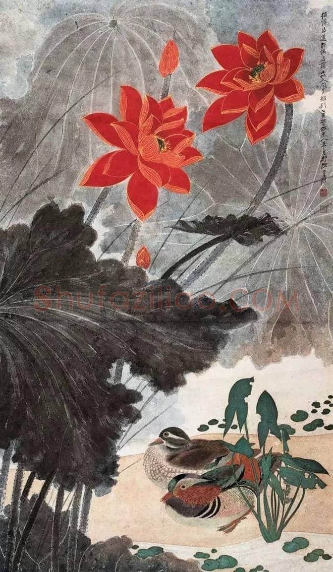 国画大师张大千的百荷图欣赏！ | 书画文摘