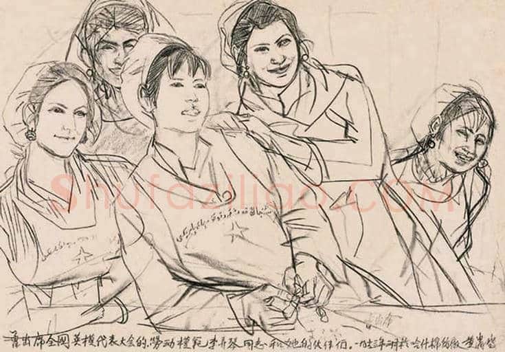 黄胄作品欣赏【高清大图】 | 书画知识