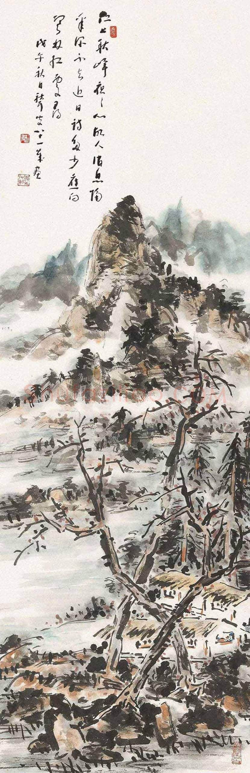 林散之山水作品欣赏及拍卖价格 | 书画知识