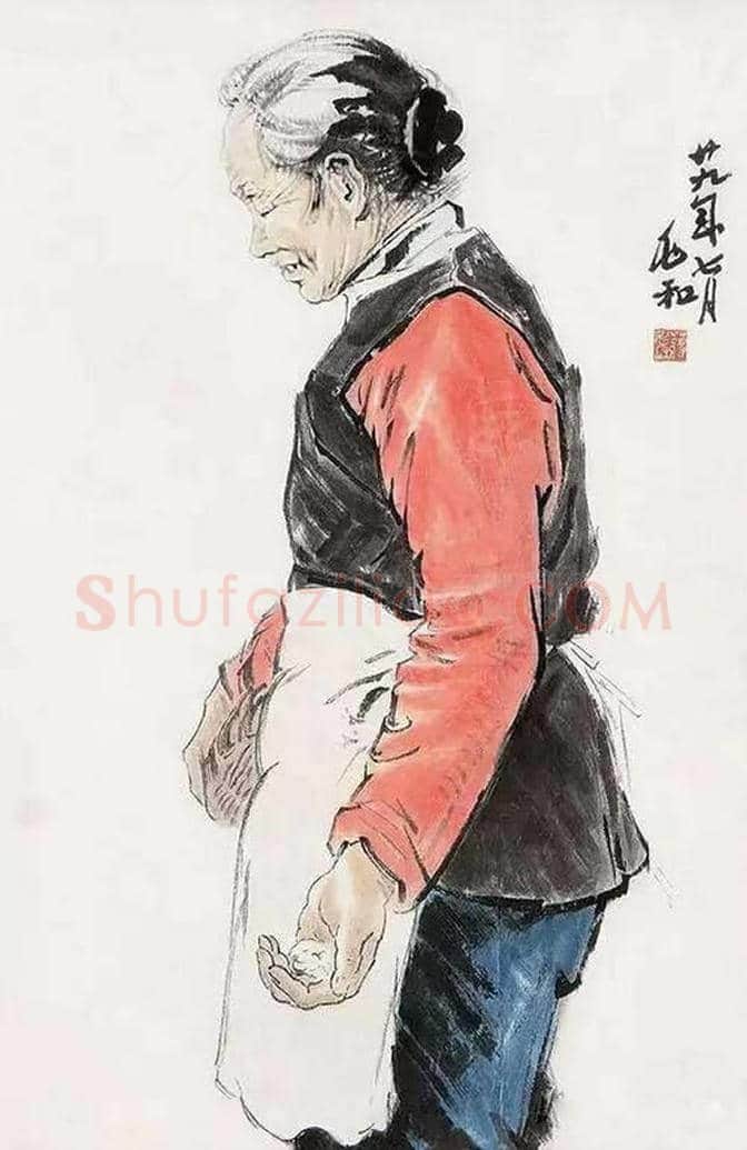 蒋兆和人物画精选 | 书画知识
