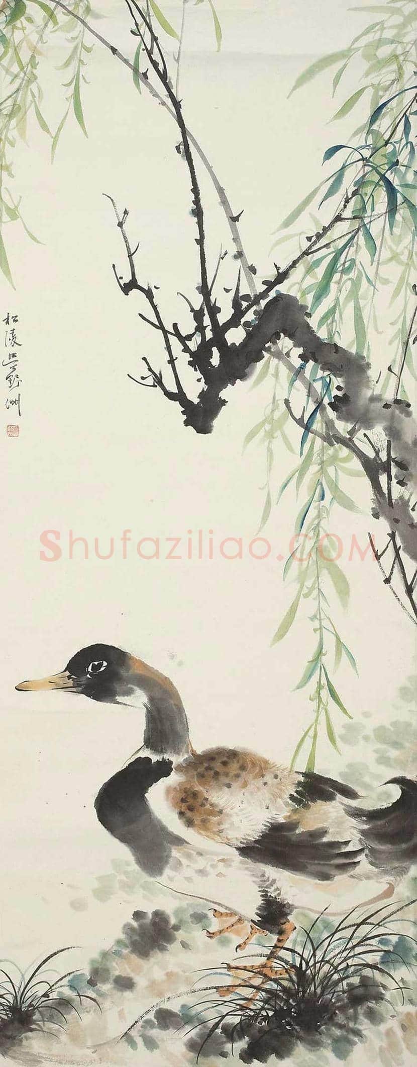 吴野洲国画作品欣赏 | 书画学堂