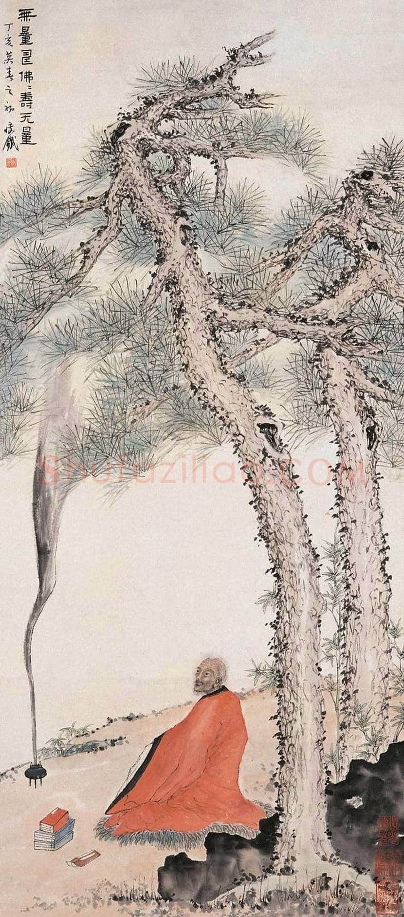 钱瘦铁山水画作品欣赏 | 书画常识