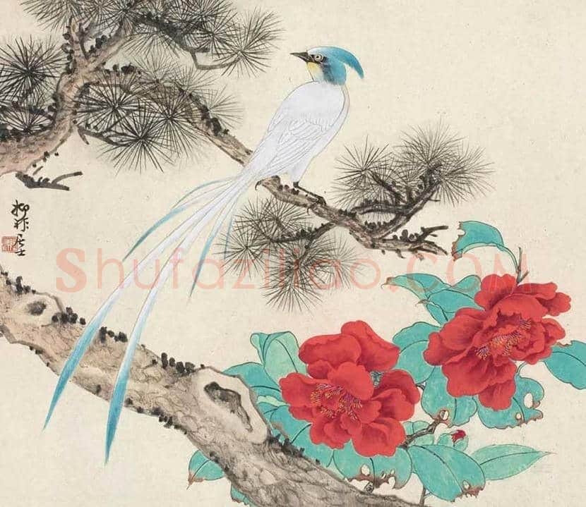 陆抑非牡丹作品欣赏 | 书画科普
