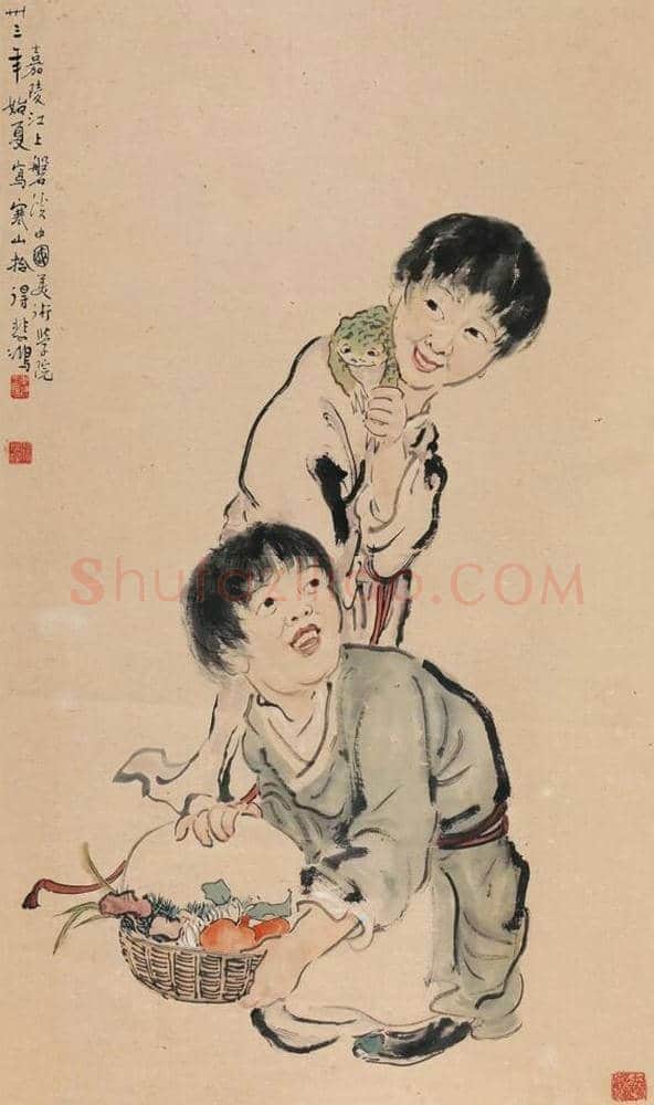 拍卖场上的徐悲鸿 | 书画文摘