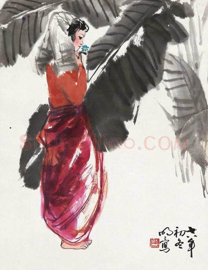 王明明人物画之时装人物少女篇 | 书画百科