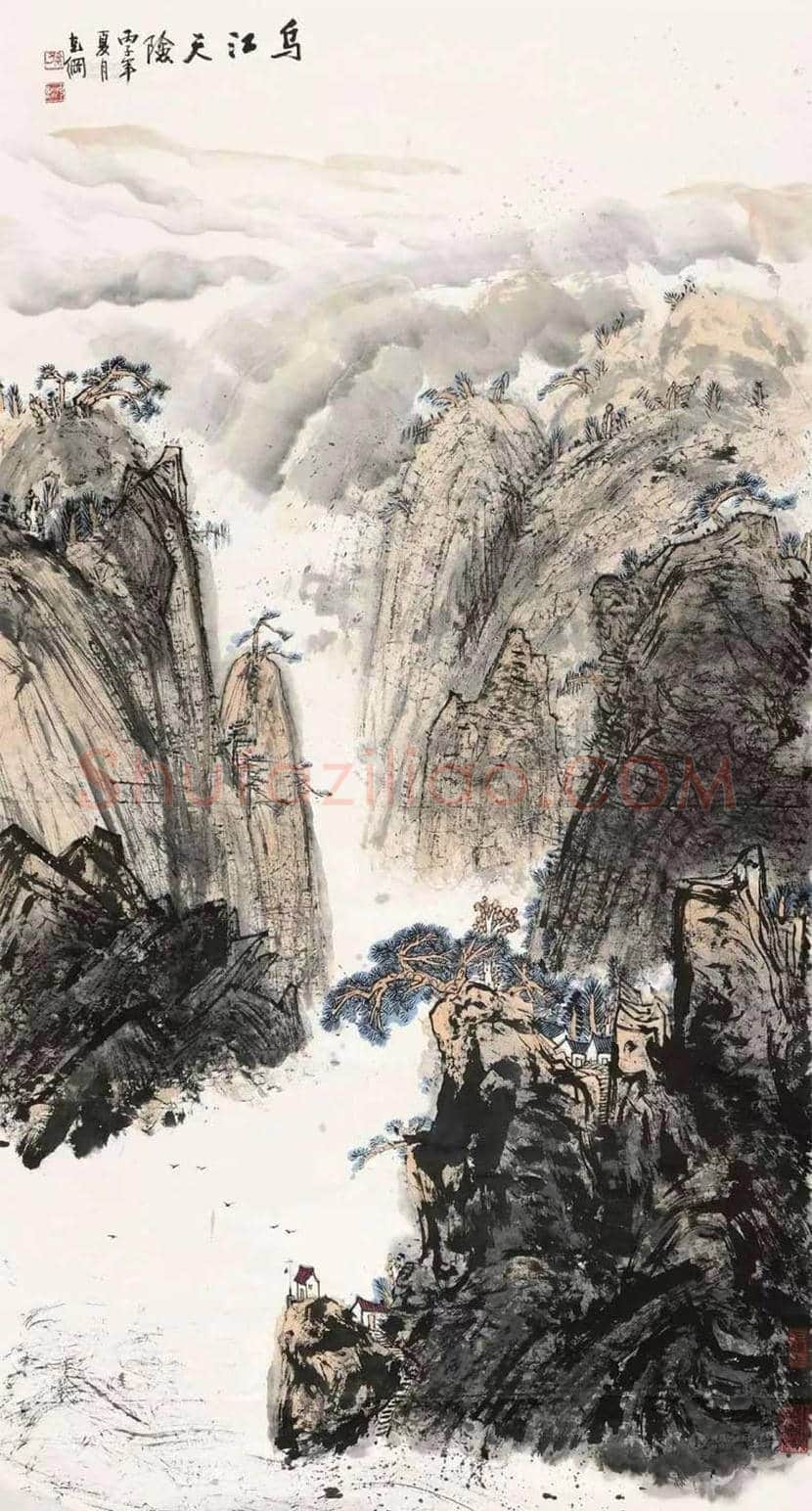 孙克纲山水画欣赏 | 书画资料