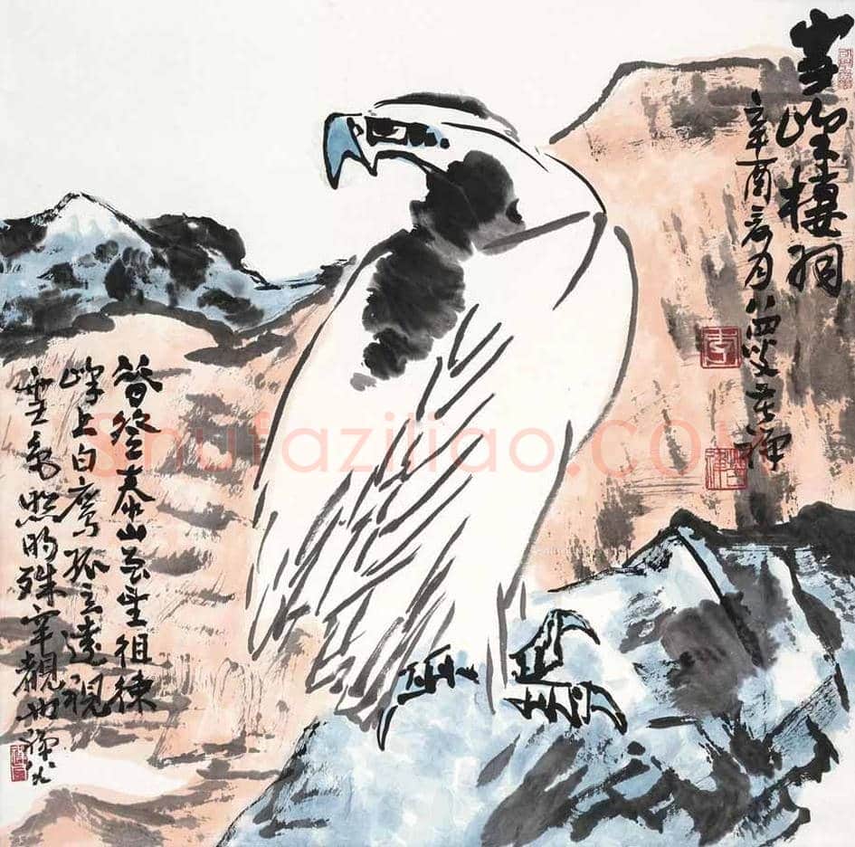 李苦禅画的鹰目前市场价格是多少？ | 书画百科