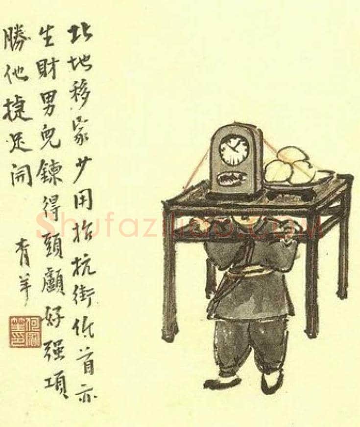 陈师曾《北京风俗图》欣赏 | 书画百科