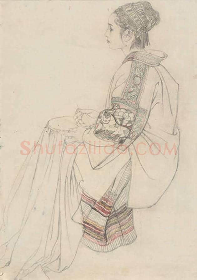 何家英速写集高清图片 | 书画资料