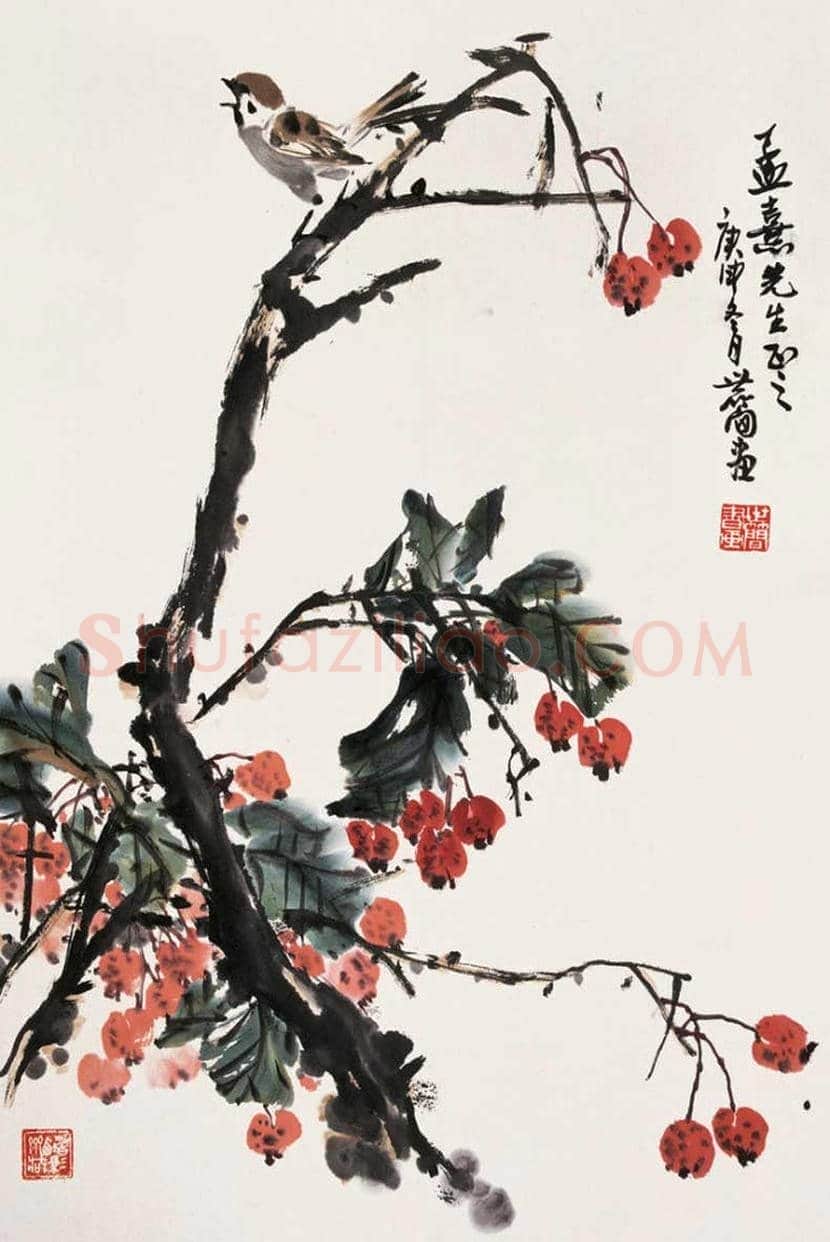 张世简花鸟画作品欣赏 | 书画学堂
