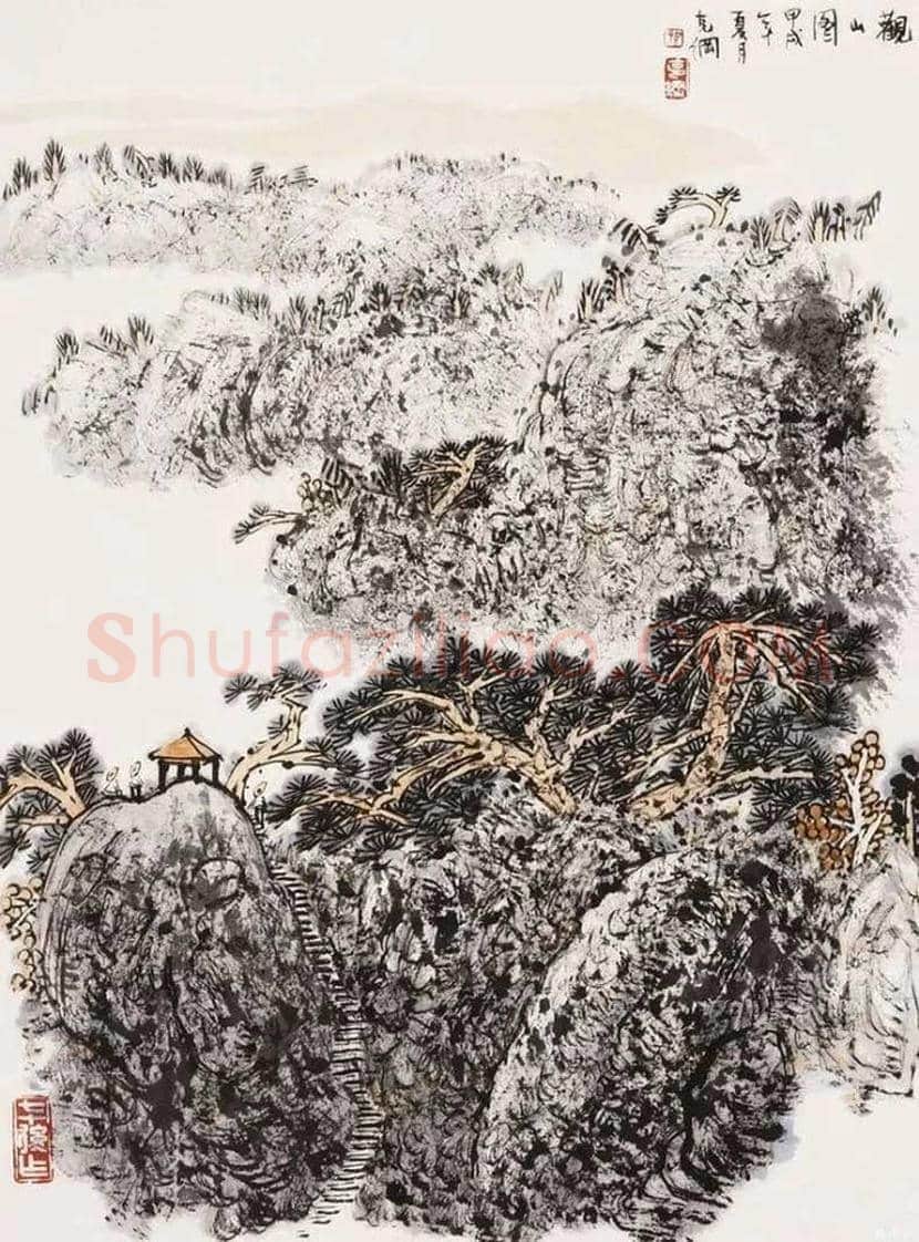 孙克纲山水画欣赏 | 书画资料