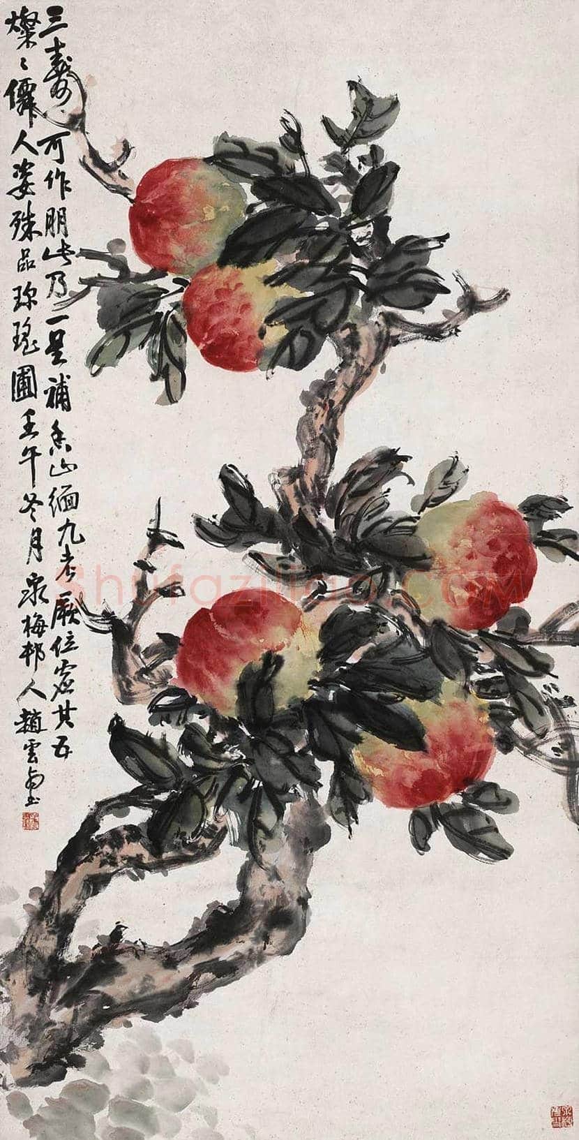 赵云壑花鸟画欣赏 | 书画资料
