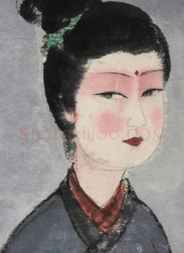 傅抱石仕女图《游春》在诗意中等你 | 书画文摘