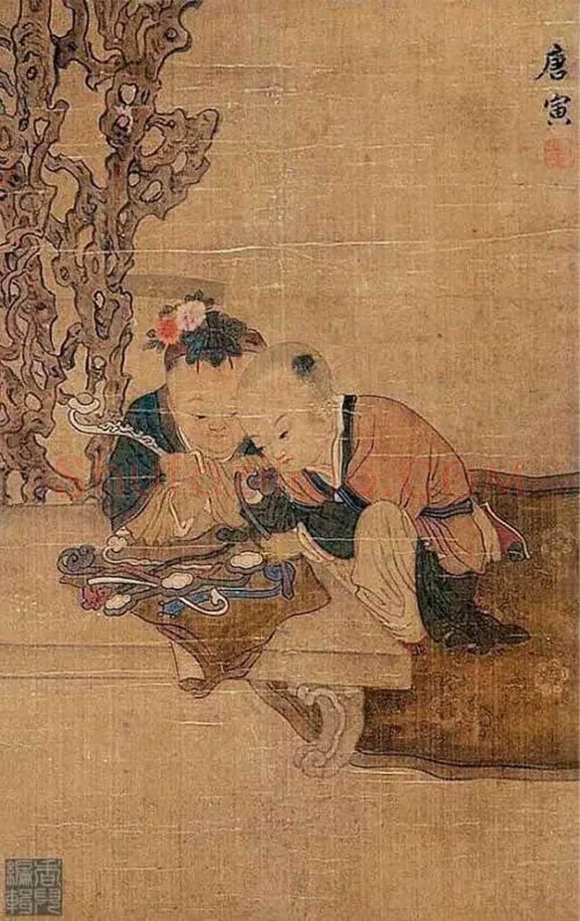 唐伯虎名作欣赏 | 书画文摘