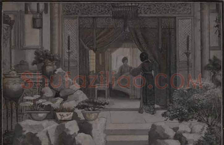 李毅士水粉画《长恨歌画意》图赏 | 书画常识