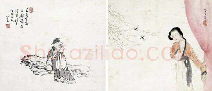 溥儒人物画欣赏【50幅高清大图】 | 书画知识