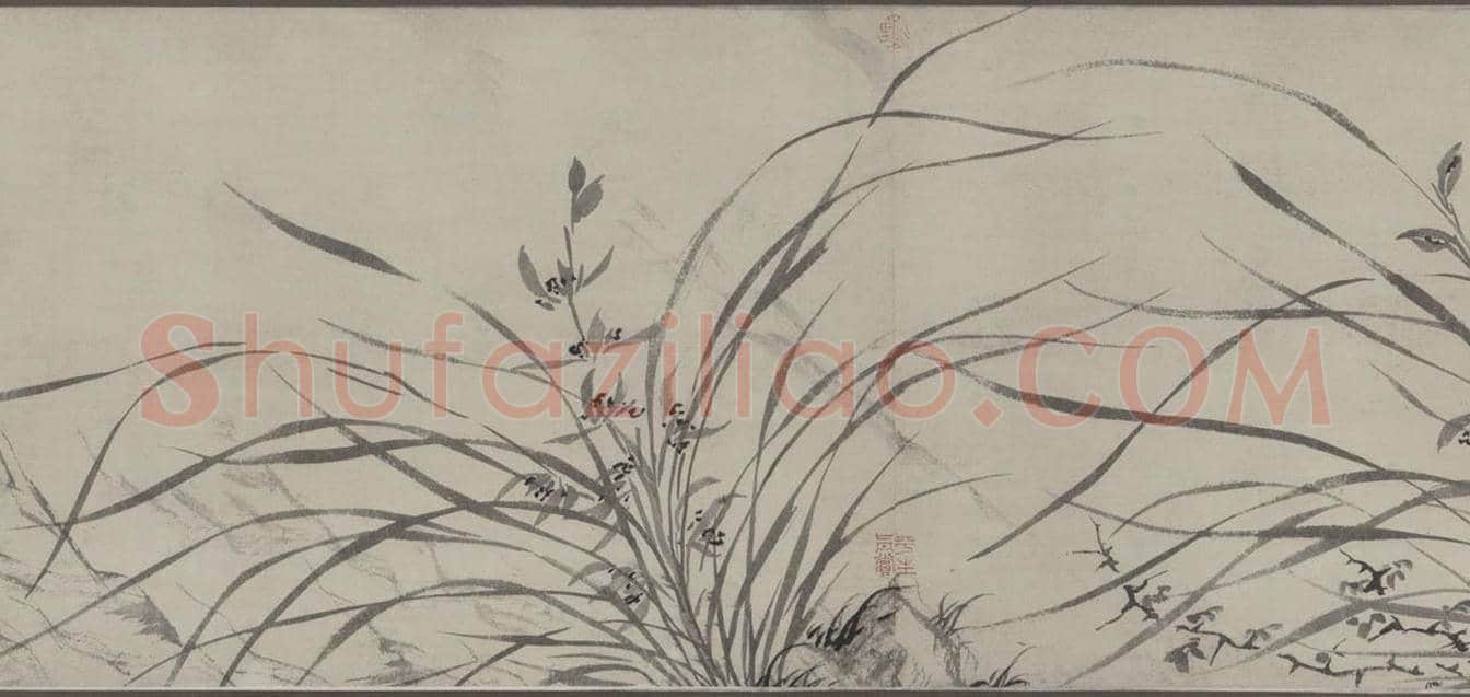 文徵明《漪兰竹石图卷》欣赏 | 书画科普