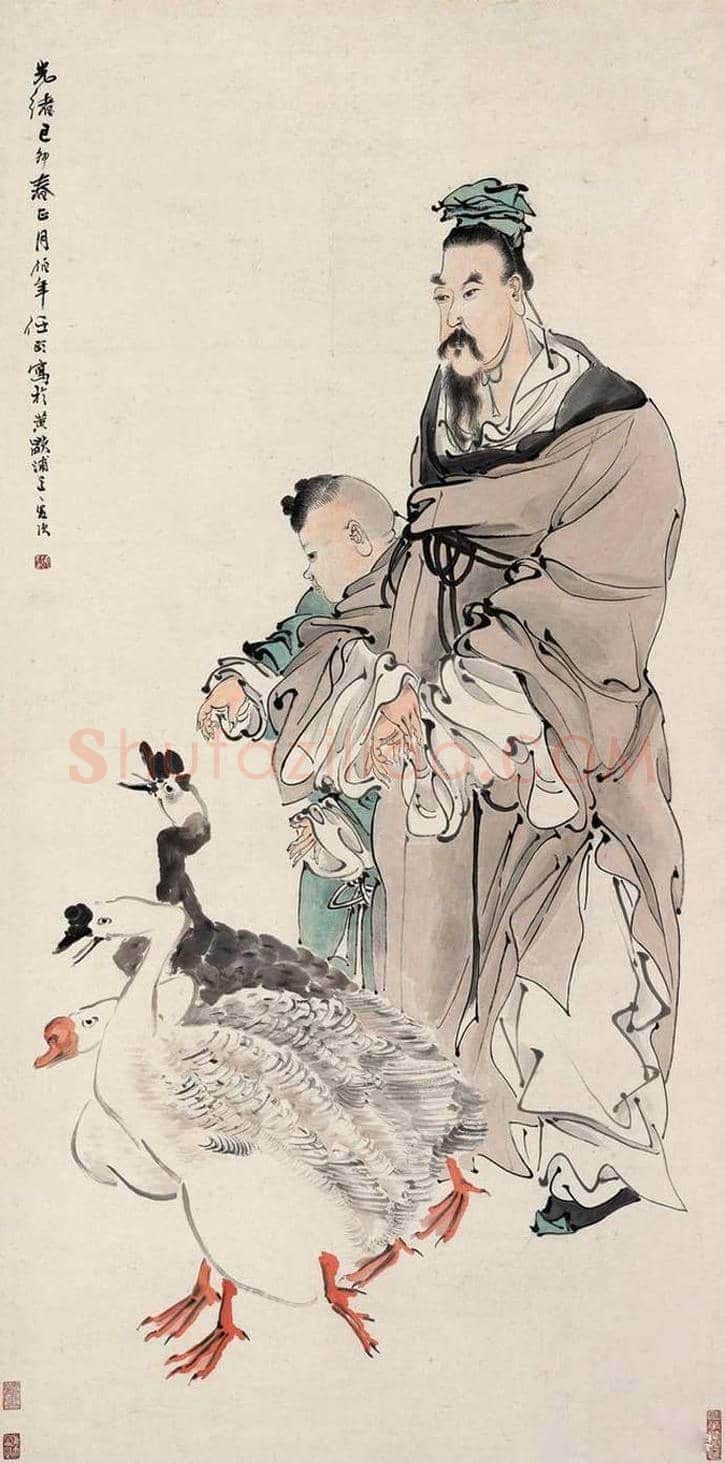 任伯年人物画欣赏 | 书画讲解
