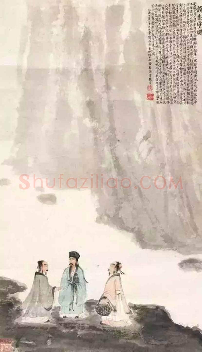 具有古诗意境的傅抱石绘画图赏 | 书画知识