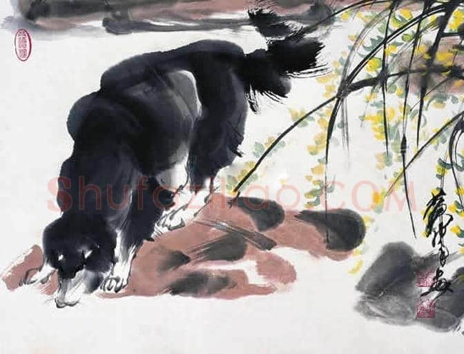 黄胄笔下的小动物,栩栩如生 | 书画常识