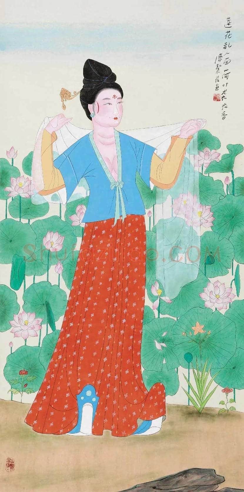 潘絜兹作品欣赏 | 书画知识