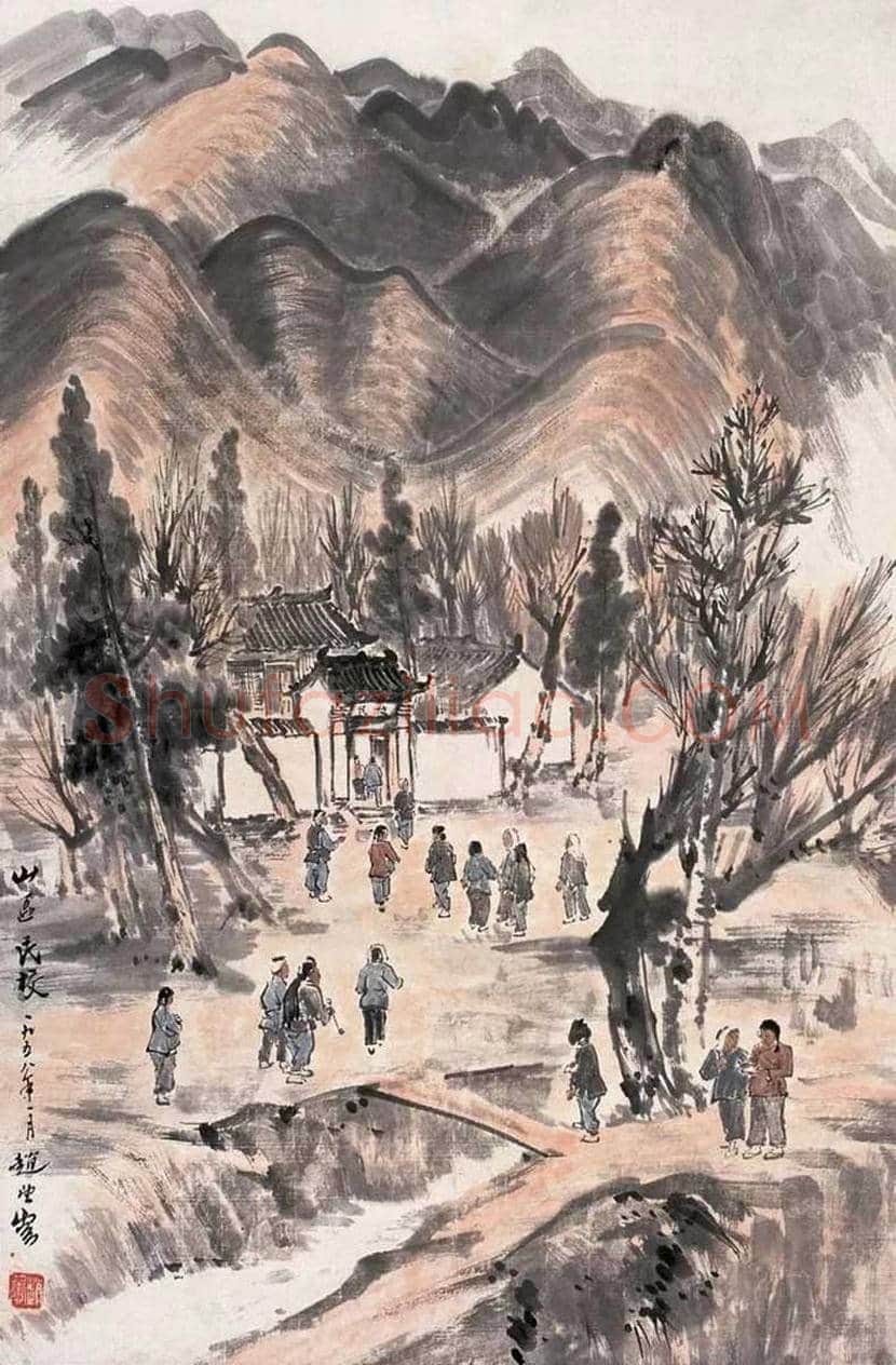 赵望云国画作品欣赏 | 书画常识
