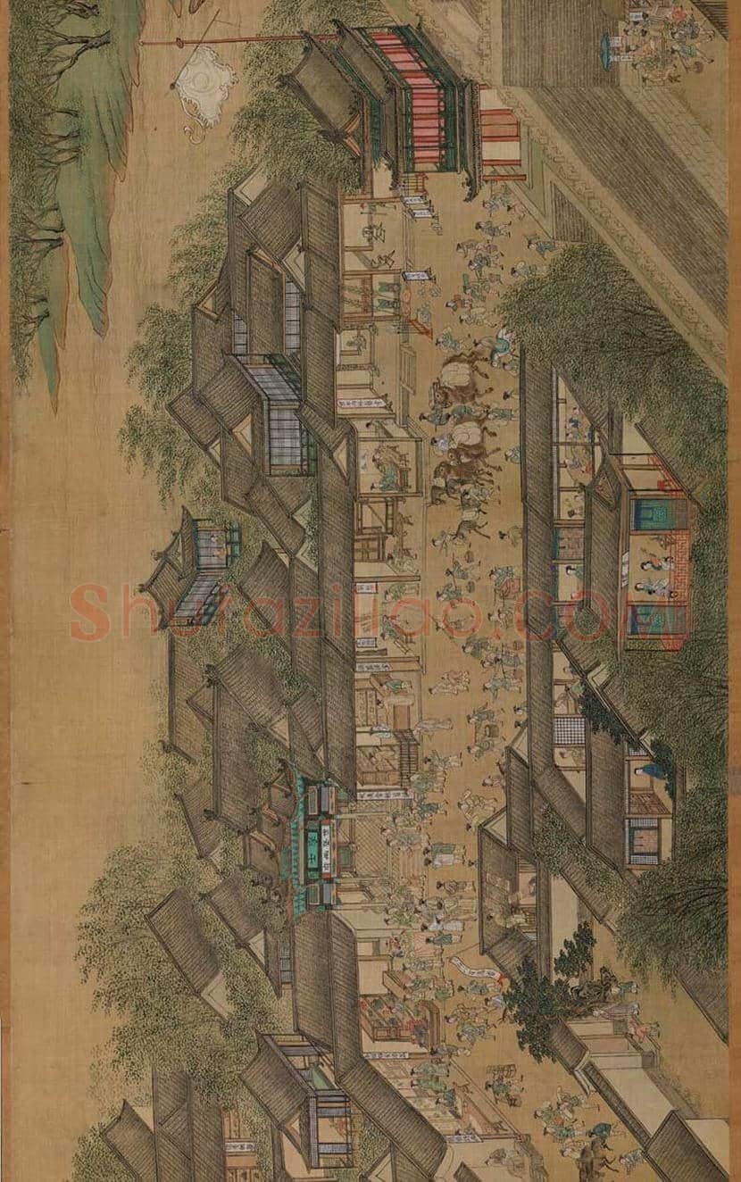 仇英《清明上河图》 欣赏 | 著名国画图片