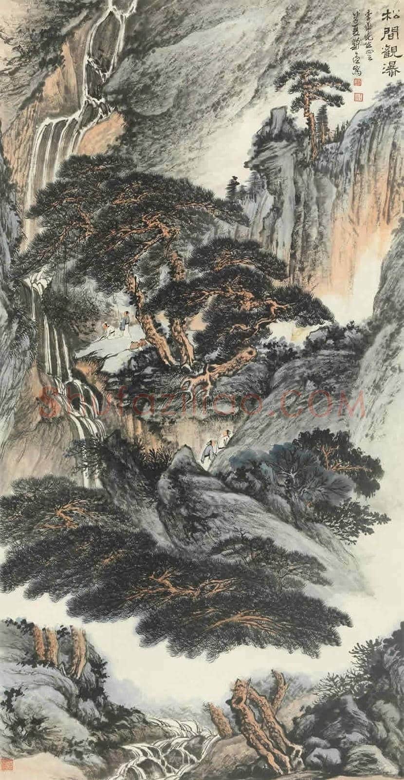 郑午昌山水画欣赏 | 书画常识