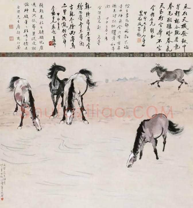 拍卖场上的徐悲鸿 | 书画文摘