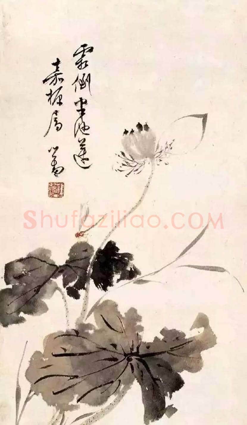 溥心畲笔下的荷花,清新脱俗! | 书画资料