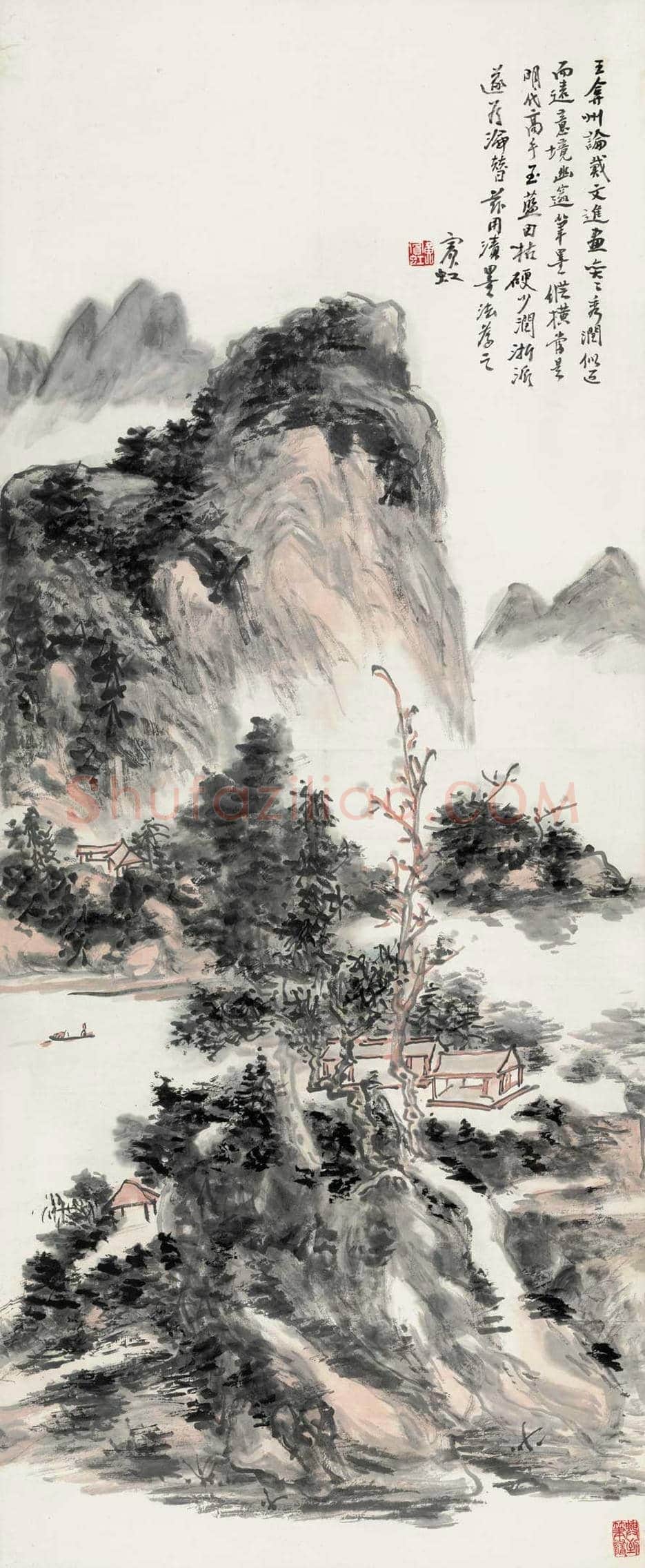 黄宾虹绘画作品欣赏 | 书画讲解
