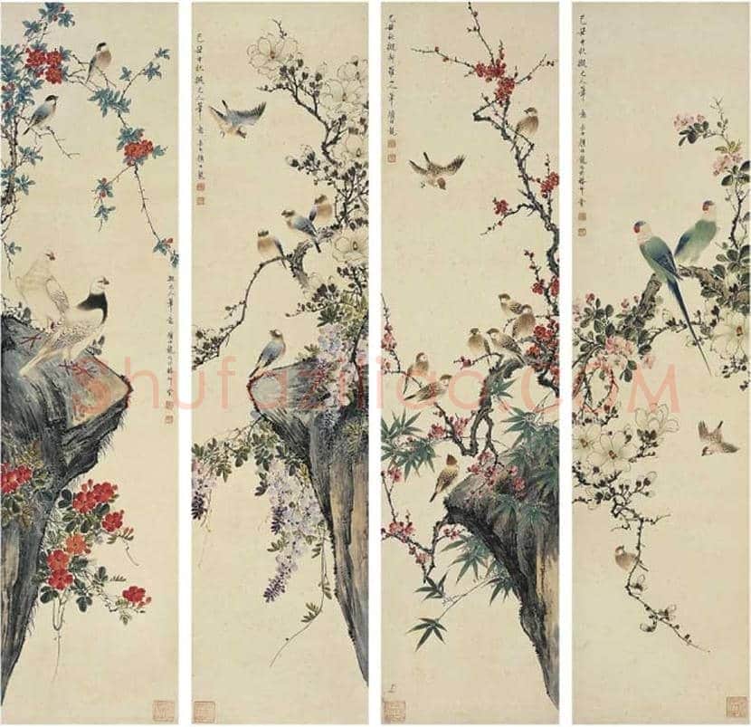 颜伯龙作品欣赏 | 书画知识