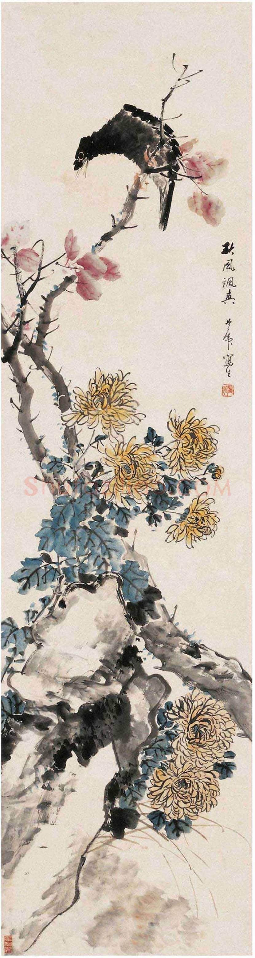 赵如虎花鸟画欣赏 | 书画科普