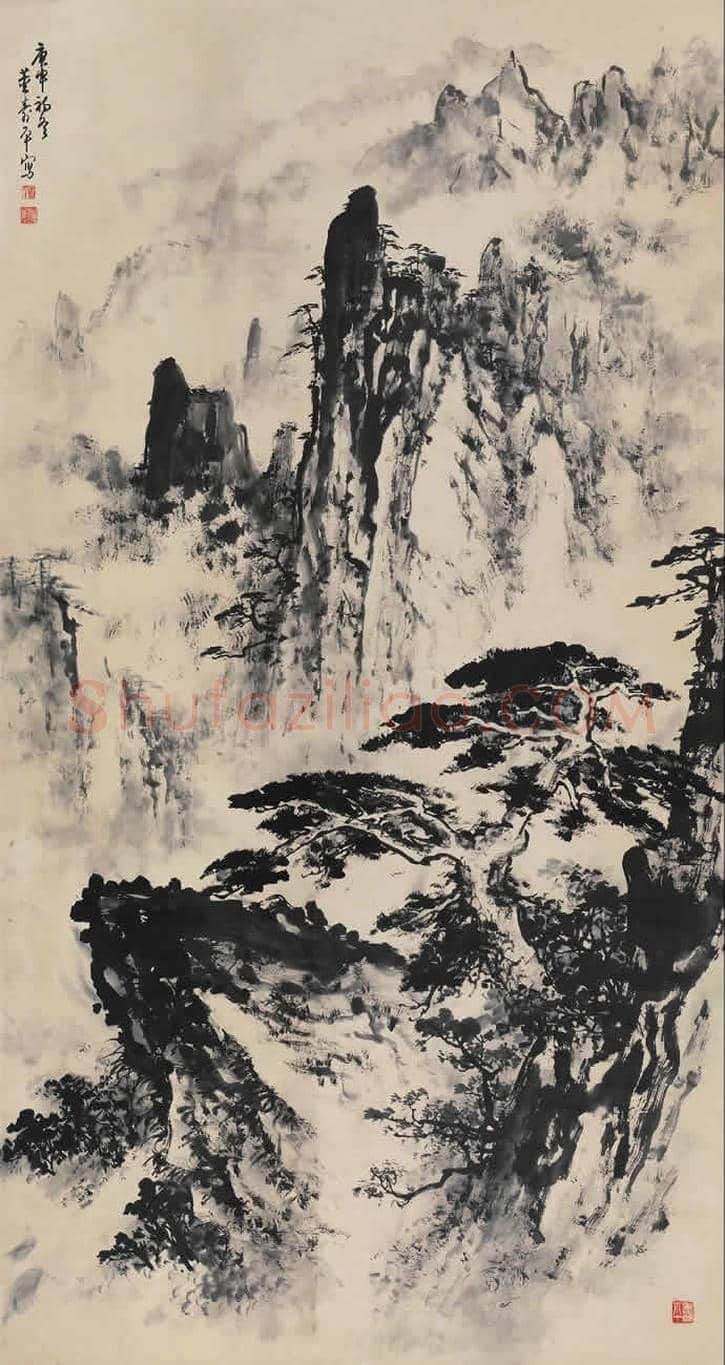 董寿平拍卖超过300万的作品都有哪些？ | 书画讲解