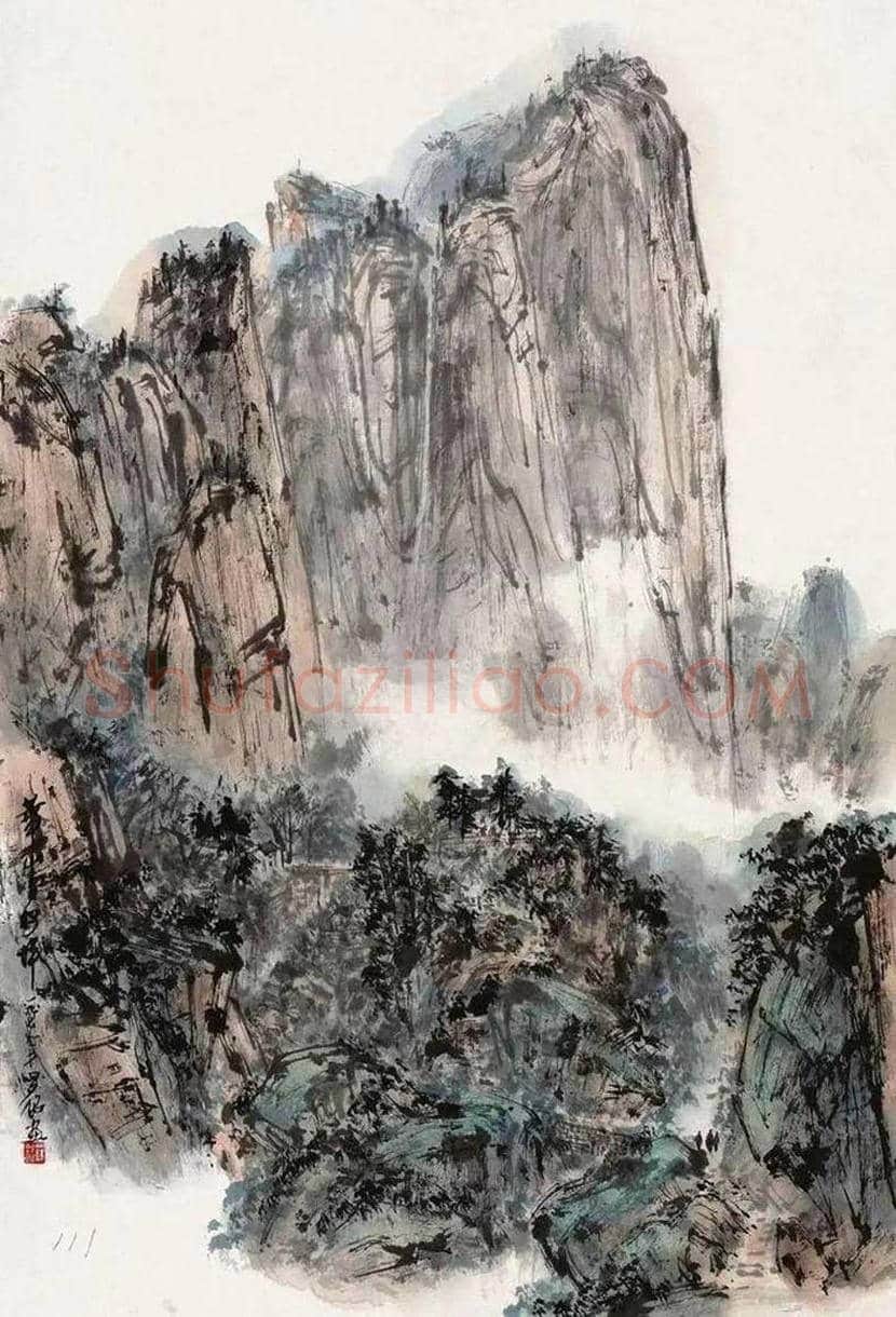 罗铭山水画作品欣赏 | 书画文摘
