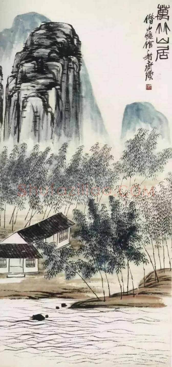 齐白石山水画:一笔一画皆真意 | 书画文摘