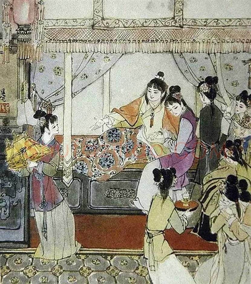 刘旦宅红楼梦插画欣赏 | 书画学堂