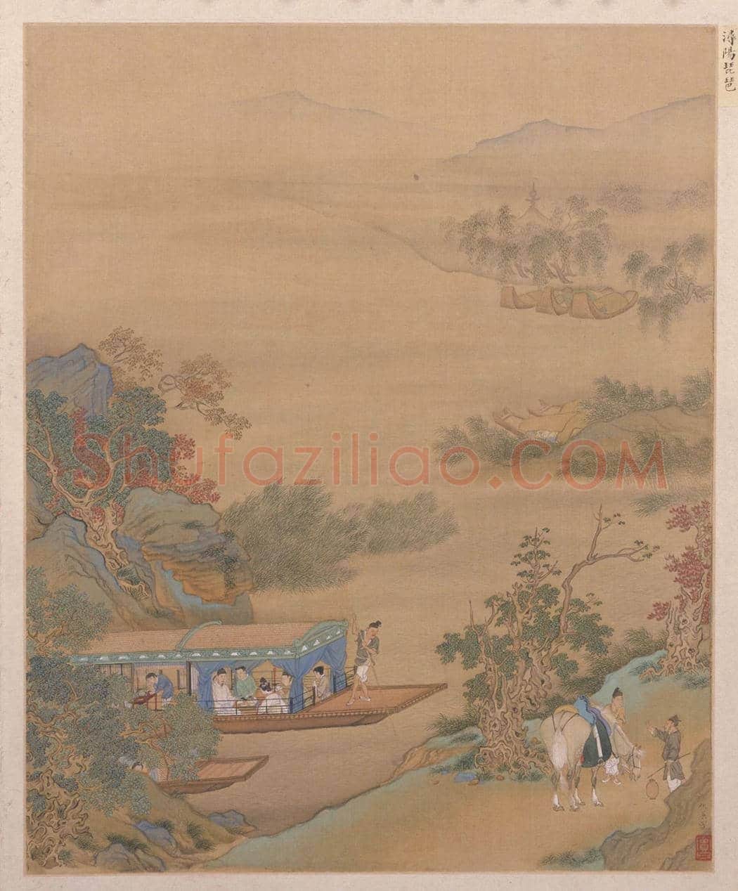 仇英《人物故事图》欣赏 | 著名国画图片