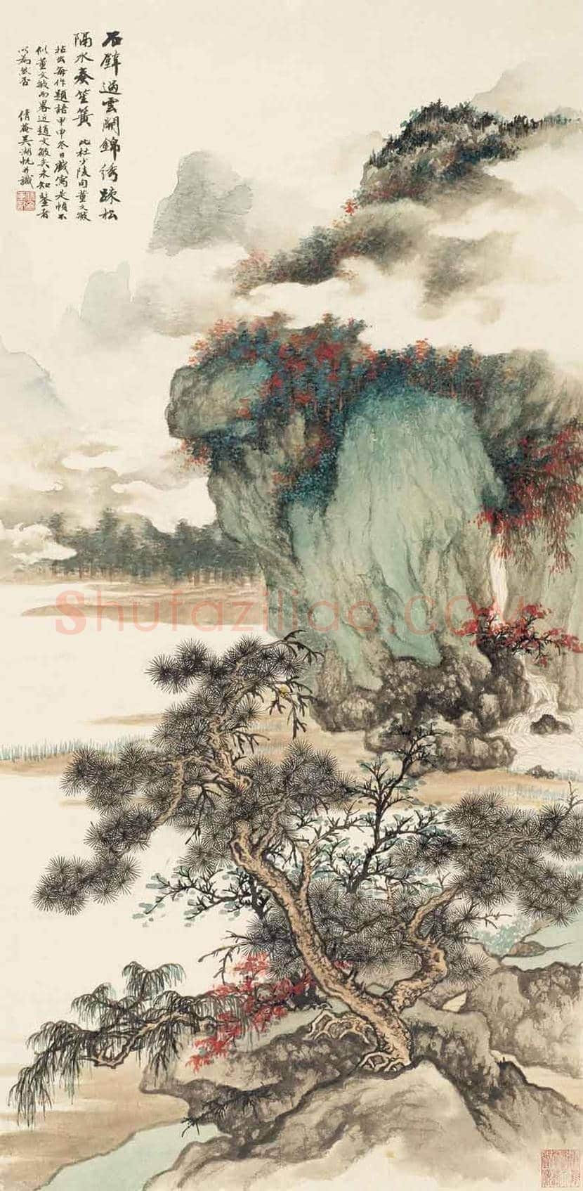 吴湖帆字画价格，最贵的字画都有哪些？ | 书画资料